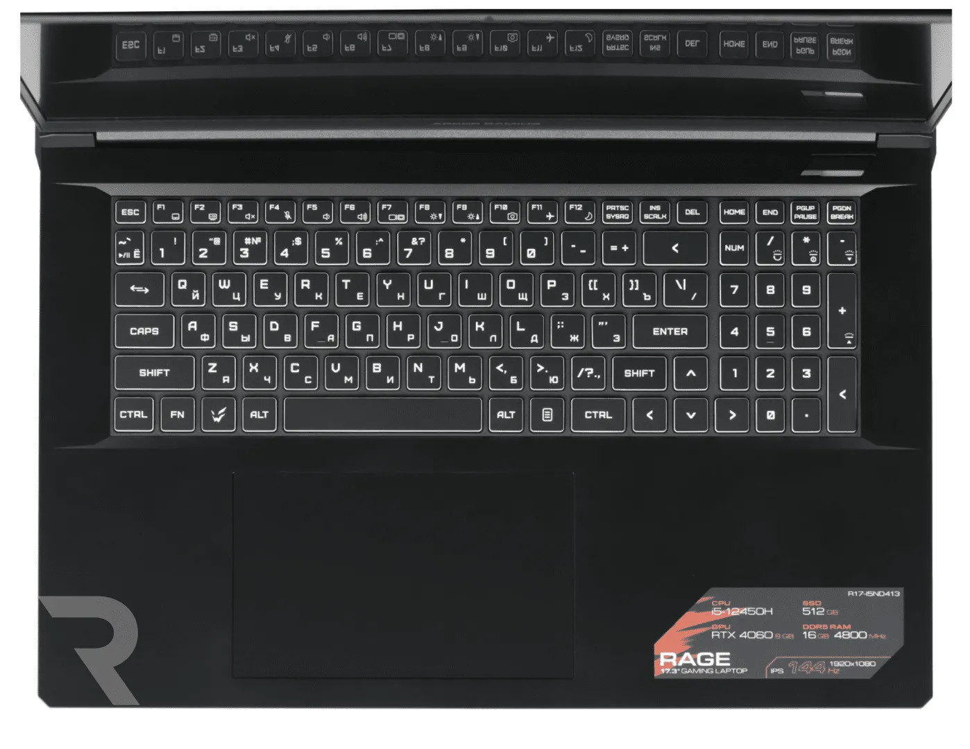 Ноутбук Ardor RAGE R17-I5ND413