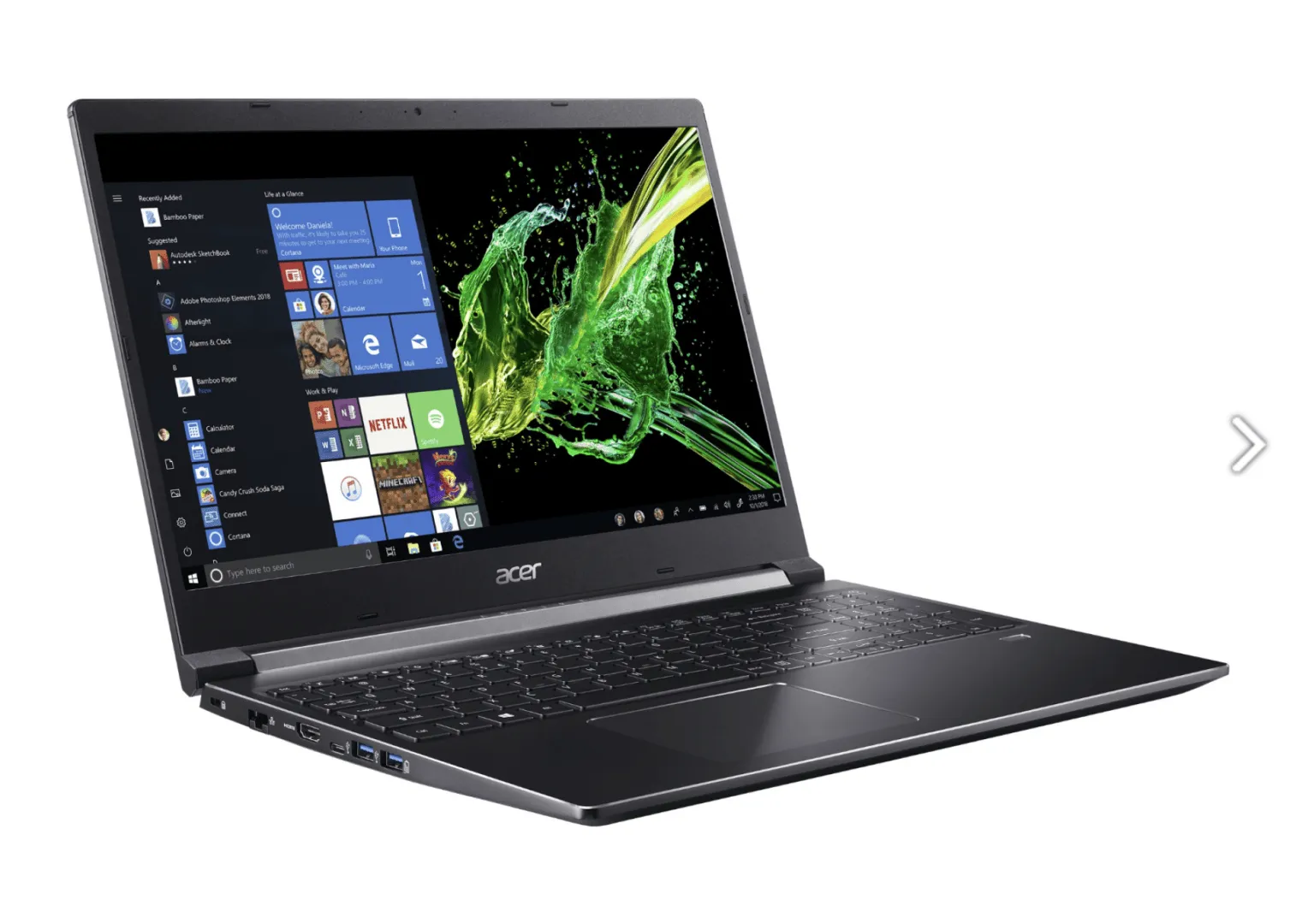 Ноутбук Acer A715-74G