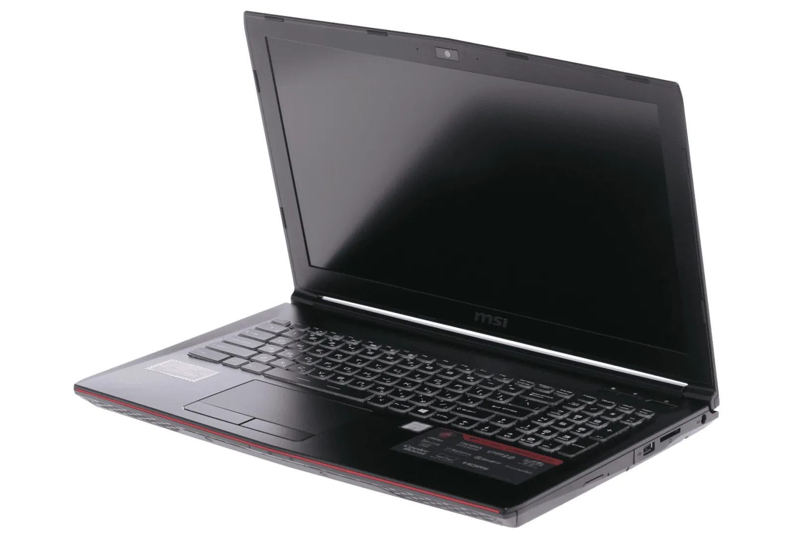 Ноутбук MSI GP62 6QG