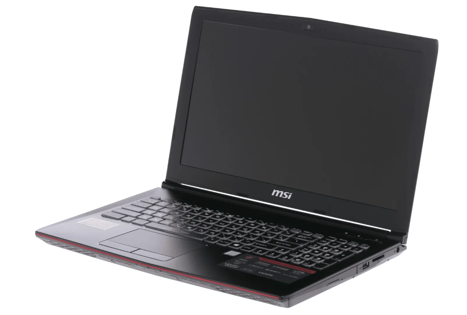 Ноутбук MSI GP62 6QG