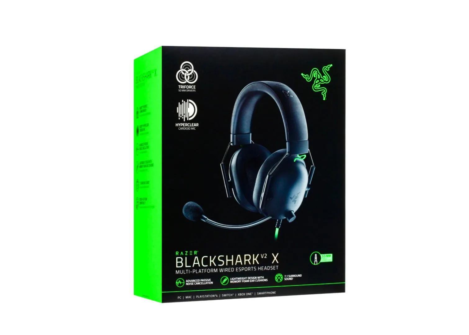 Наушники Razer Razer BlackShark V2 X Black Edition
