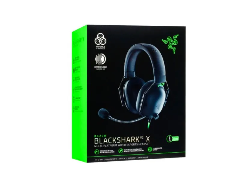 Наушники Razer Razer BlackShark V2 X Black Edition - фото товара