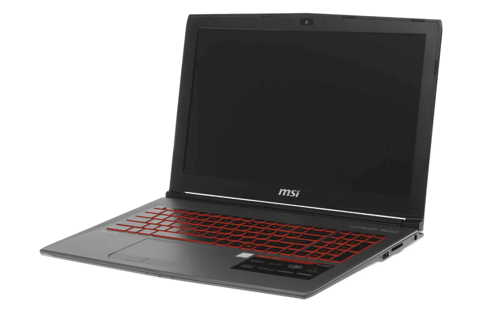 Ноутбук MSI GV62 8RD