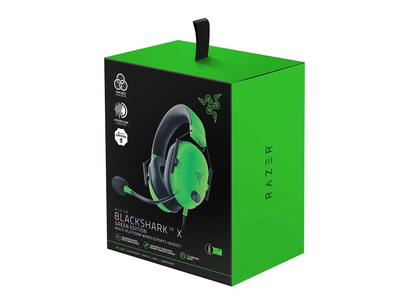 Купить Razer BlackShark V2 X Green Edition (Зеленый). Цена: 2400 рублей