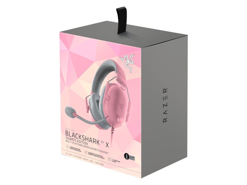 Купить Razer BlackShark V2 X Pink Edition (Розовый). Цена: 1700 рублей