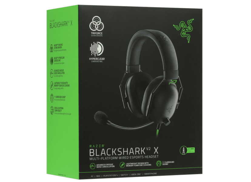 Наушники Razer Razer BlackShark V2 X Black Edition - фото товара