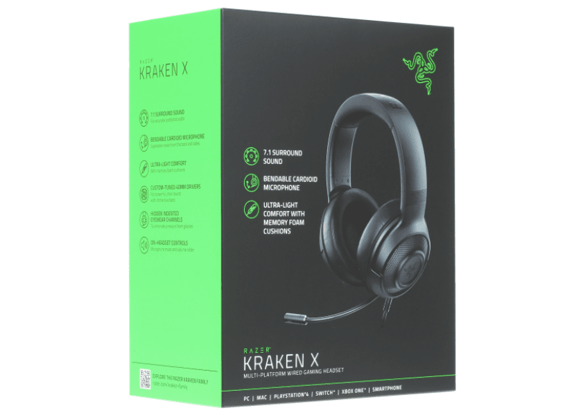 Наушники Razer Kraken X Black Edition - фото товара